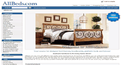 Desktop Screenshot of allbeds.com